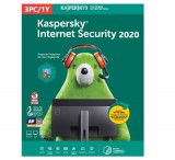 Kaspersky Internet Security 2020 - 3 Device MD 1 year EU