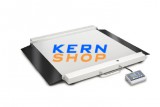 KERN & Sohn Kern Tolószékes mérleg, hitelesíthető MWA 300K-1M 300 kg / 0,1 kg