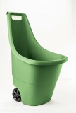 KETER EASY GO BREEZE műanyag kerti kocsi, talicska - zöld - 50 L