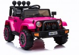 KicsiKocsiBolt BRD Jeep 12V elektromos kisautó pink 7407 3899