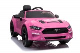KicsiKocsiBolt Ford Mustang pink 24V Elektromos kisautó  2 motoros 2x200W 25000 fordulatú motorokkal, drift funkcióval, 2.4GHz szülői távirányítóval, nyitható ajtóval, EVA kerekekkel  8289