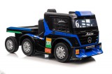 KicsiKocsiBolt Mercedes Axor XMX622B 2 motoros 24V Elektromos kamion LCD kék 4244