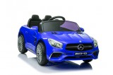 KicsiKocsiBolt Mercedes SL65 S Kék lakkozott LCD 12V Elektromos kisautó 4264