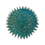 Kiharaphatatlan fogtisztító labda kutyáknak, 12 cm, kék