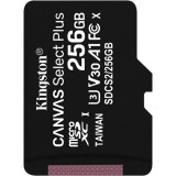 Kingston 256GB Canvas Select Plus Class 10 UHS-1 microSDXC memóriakártya Single Pack (SDCS2/256GBSP) - Memóriakártya