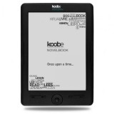 Koobe NovelBook HD Shine 6" E-book olvasó 8GB Black (KNSE)