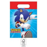 KORREKT WEB Sonic a sündisznó Sega papír ajándéktasak 4 db-os