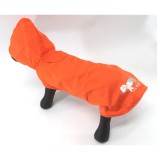 Kutya esőkabát, narancssárga, M-es