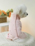 Kutyaruha - Hátul tépőzáraz,poci takarós-Tökéletes a hideg napokra,vagy kabát alá