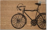 Lábtörlő Kókuszrost kerékpár mintázatú 40X60 CM CR-10087