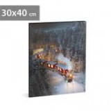 Led fali kép 30 x 40 cm - Family Decor, 58476
