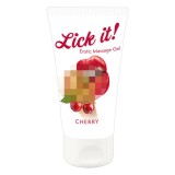 Lick-it Lick it! - 2in1 ehető síkosító - cseresznye (50ml)
