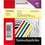 Lizzy Card Műanyag számoló pálcika - 40 db