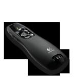 Logitech R400 Laser Presentation Remote Wireless Presenter Red Laser Black 910-001357