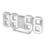 LTC 04 digitális 3D fehét ébresztő óra (HOME_LTC_04)