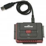 Manhattan USB 2.0 - SATA/IDE konverter  (179195) (179195) - Átalakítók