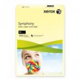 Másolópapír, színes, A4, 160 g, XEROX "Symphony", világossárga (pasztell) [250 lap]