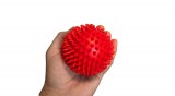 Masszírozó labda, piros 7 cm S-SPORT