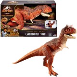 Mattel Jurassic World: Super Colossal Carnosaurus Toro figura - extra nagy