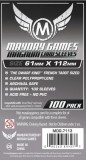 Mayday Games Magnum Platinum kártyavédő 61 x 112 mm "Dwarf King" Francia Tarot