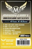 Mayday Standard Mini USA Card Sleeves (41x63mm) - 100db - MDG-7039