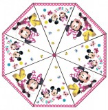 mese Minnie egér gyerek átlátszó esernyő