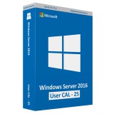 Microsoft Windows Server 2016 User CAL (25)