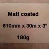 Mitsubishi Matt Coated 180g 610 mm x 30 m plotterpapír