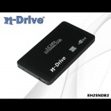 N Drive EH-25NDB2 2.5" külső SATA merevlemez ház fekete USB 2.0 (EH-25NDB2) - HDD Dokkoló
