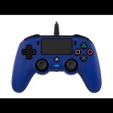 Nacon vezetékes kontroller kék (PS4OFCPADBLUE) - Kontrollerek