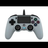 Nacon vezetékes kontroller szürke PS4 (PS4OFCPADGREY) - Kontrollerek