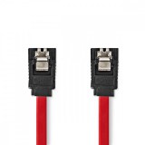 NEDIS SATA kábel | 1.5 Gbps | SATA 7-Tűs Aljzat | SATA 7-Tűs Aljzat | PVC | 0.50 m | Lapos | PVC | Piros | Boríték