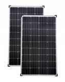 NEW ENERGY 18V 130W Napelem monokristályos 2 darabos szett 1130x680x35 mm napelemmodul szolárpanel
