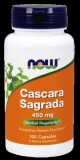 NOW Foods Cascara Sagrada 450mg (100 kapszula)