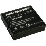 NP-40 Casio kamera akku 3,7V 1200 mAh, Ansmann (5022303/05) - Akkumulátorok