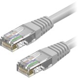 OEM Hálózati kábel, LAN kábel, RJ45 csatlakozókkal, szürke, 2M, 8P8C