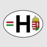 OEM Matrica magyar jelzés zászlóval és címerrel 80/309