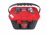 Optima Red - 12v 50ah - autó akkumulátor - bal+ *oldalcsavaros*U - 4,2