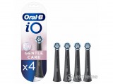 Oral-B iO fogkefefej Gentle Care 4 db, fekete