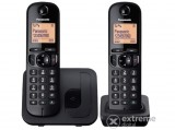 Panasonic KX-TGC212PDB DECT DUO vezeték nélküli telefon