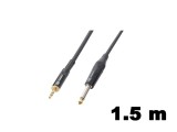 PD Connex GX27-1,5 mono-sztereo jelkábel (6,3 mm Mono Jack - 3,5 mm Sztereo Jack) - (1,5 m)