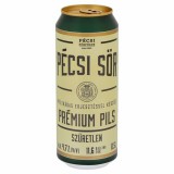 PÉCSI SÖRFŐZDE ZRT. Pécsi Prémium Pils Szűretlen sör 0,5l 4,7% dob.