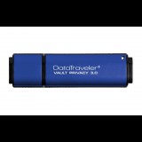 Pen Drive 8GB Kingston DataTraveler Vault Privacy 3.0 (DTVP30/8GB) USB 3.0 (DTVP30/8GB) - Pendrive