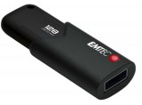Pendrive, 128GB, USB 3.2, titkosított, EMTEC B120 Click Secure (UE128GS)