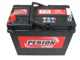 Perion - 12v 45ah - autó akkumulátor - bal+ *ázsia *vékonysarus