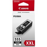 PGI-555XXL Tintapatron CANON, Pixma iX6850 és MX925 nyomtatókhoz, CANON, fekete, 37 ml, 1k (TJCPGI555)