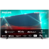 Philips 55OLED718 Ambilight, 55", 4K Ultra HD, Fekete, Smart TV
