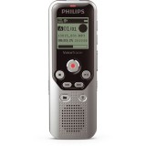 Philips DVT1250 diktafon Belső memória és flash kártya Fekete, Szürke diktafon