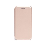PHONEMAX Smart Diva oldalra nyíló telefontok ívelt sarkokkal iPhone 15 Pro Max 6.7 colos rose gold