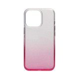 PHONEMAX Színátmenetes csillogós Tpu telefontok iPhone 14 Pro Max 6.7 colos pink